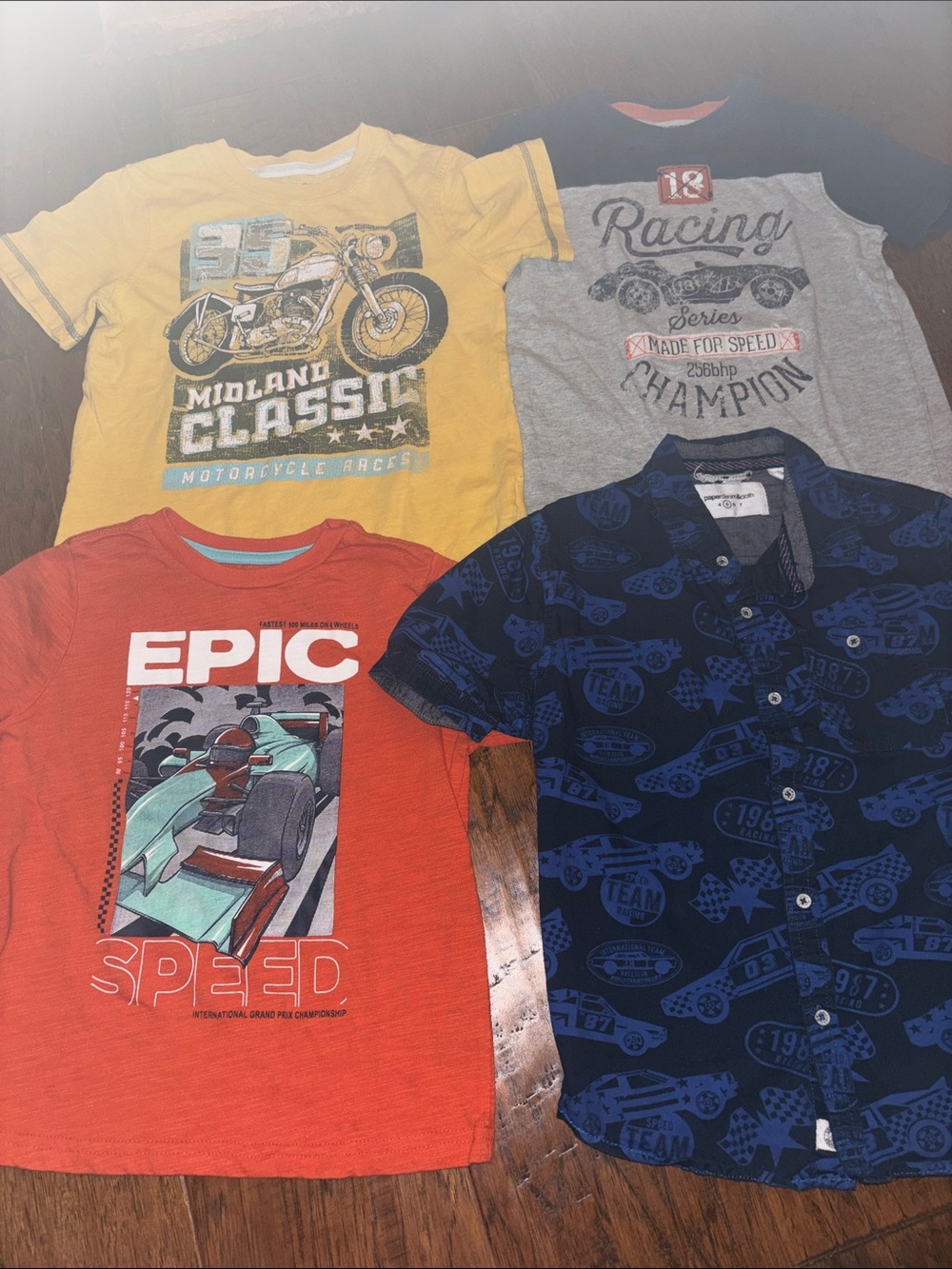 Size 5/6 Boys Motor Racing Bundle